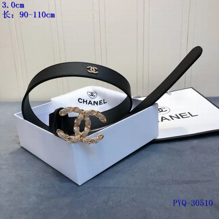 Chanel Belt 30mm 90-110cm 8L41